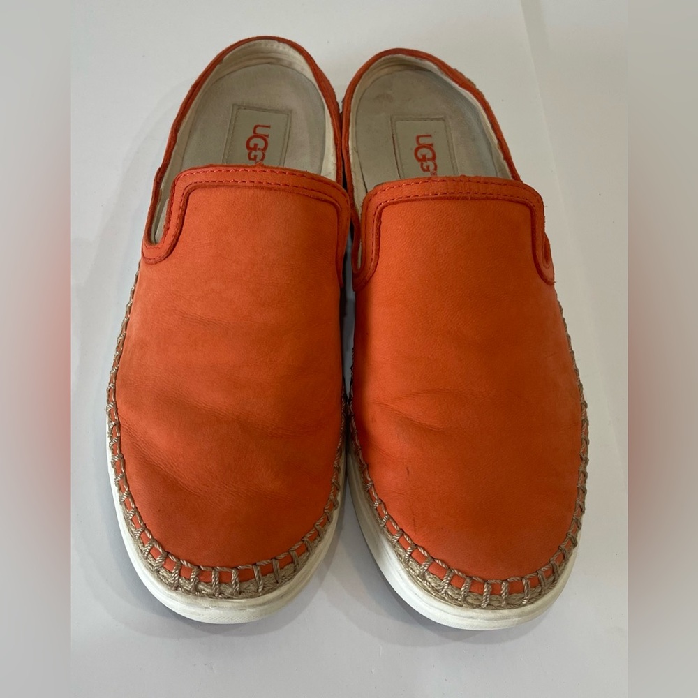 UGG Vibrant Orange Casual Slip-Ons